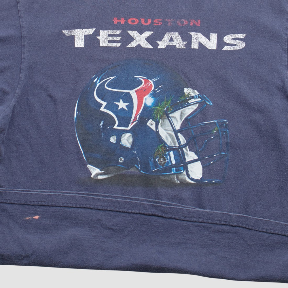 Fanatics Houston Texans Reebok 2000s T-Shirt Navy Vintage