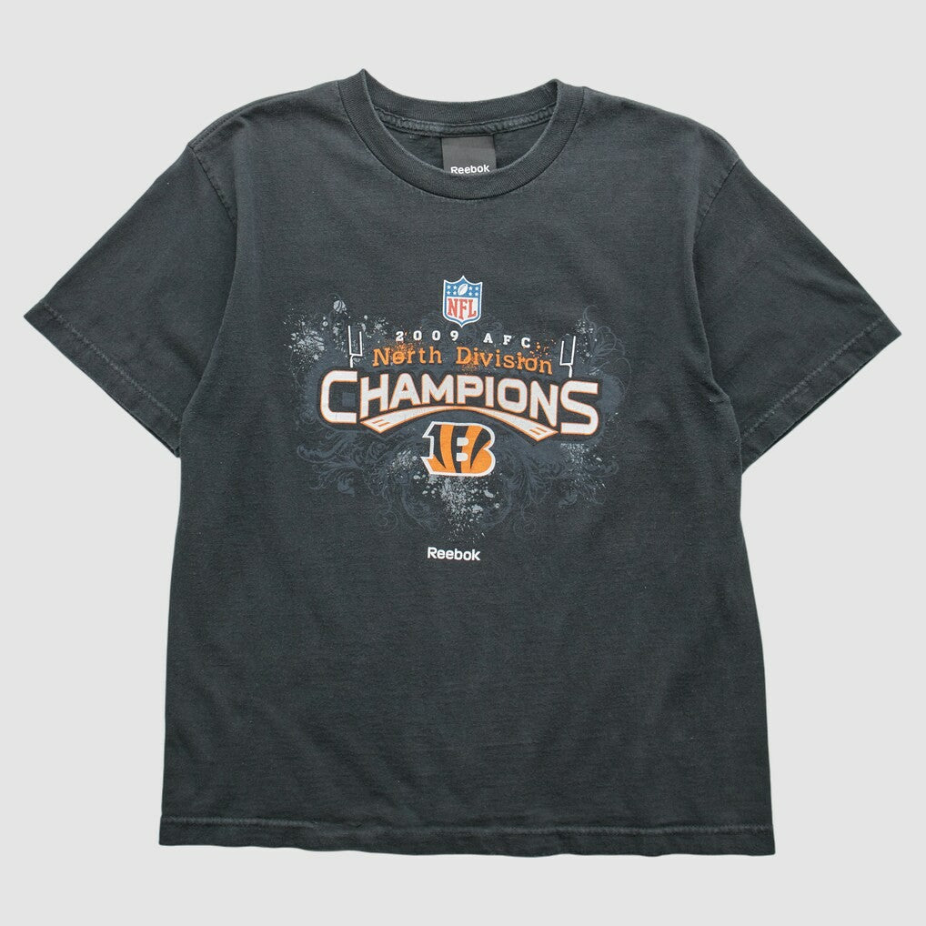Fanatics Cincinnati Bengals Reebok 2009 T-Shirt Black Vintage