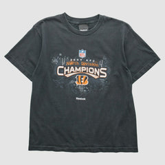 Fanatics Cincinnati Bengals Reebok 2009 T-Shirt Black Vintage