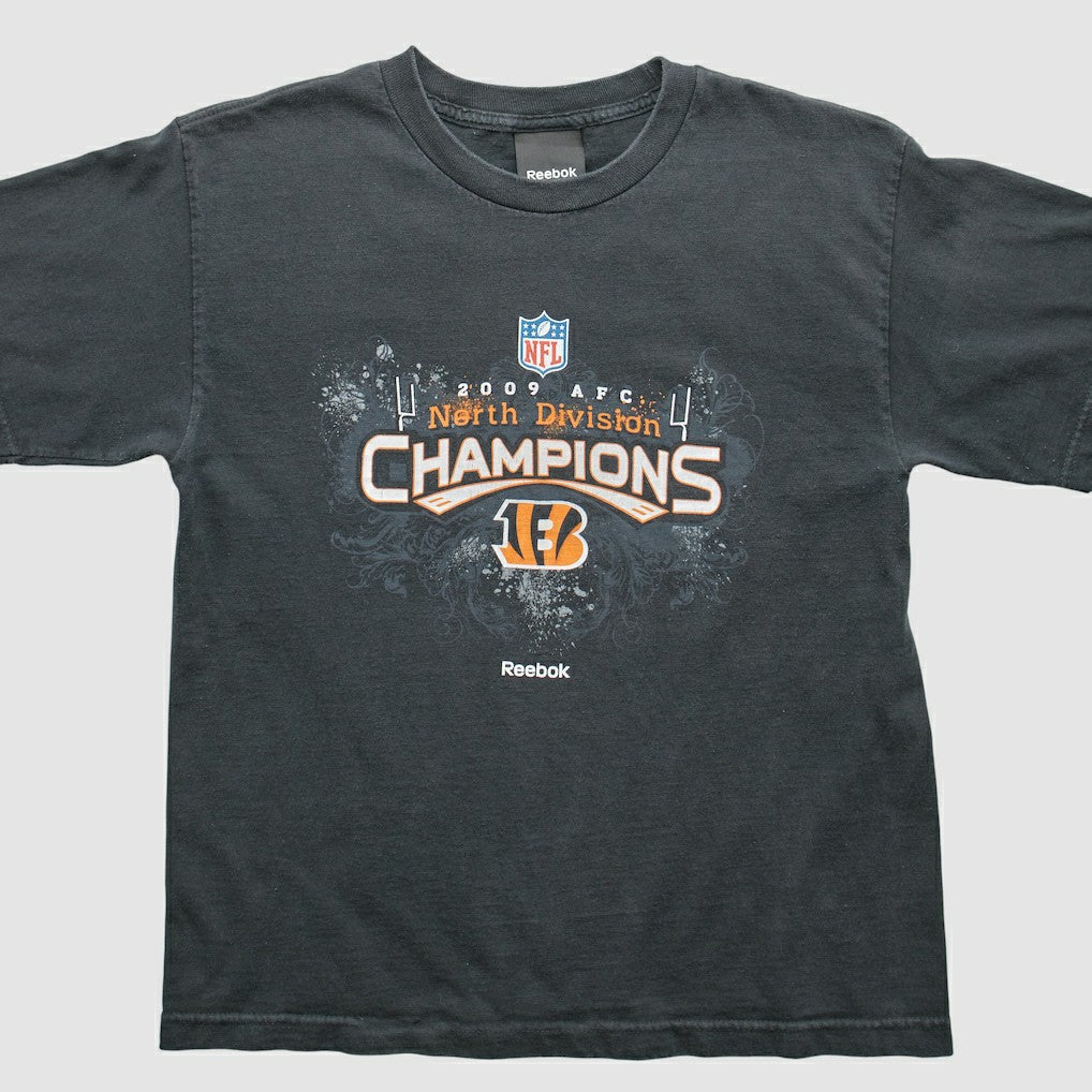 Fanatics Cincinnati Bengals Reebok 2009 T-Shirt Black Vintage