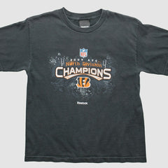 Fanatics Cincinnati Bengals Reebok 2009 T-Shirt Black Vintage