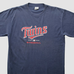 Minnesota Twins Majestic 2000s T-Shirt - Navy - XVintage - Fanatics Online