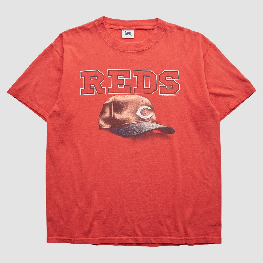 Cincinnati Reds Lee Apparel 2004 T-Shirt - Red - Vintage - Fanatics Discount