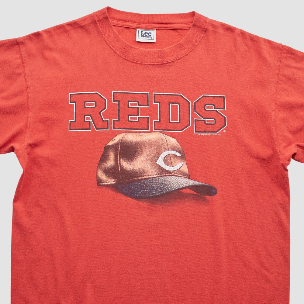 Cincinnati Reds Lee Apparel 2004 T-Shirt - Red - Vintage - Fanatics Discount