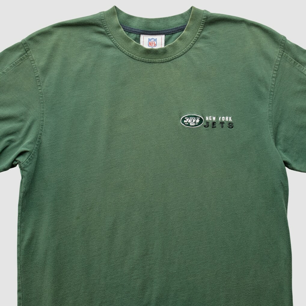 Fanatics New York Jets NFL 2000s T-Shirt Green Vintage