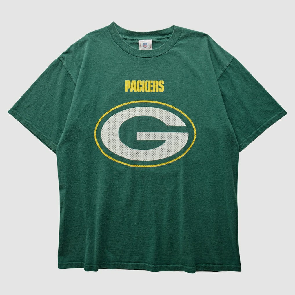 Fanatics Green Bay Packers NFL 2000s T-Shirt Green Vintage