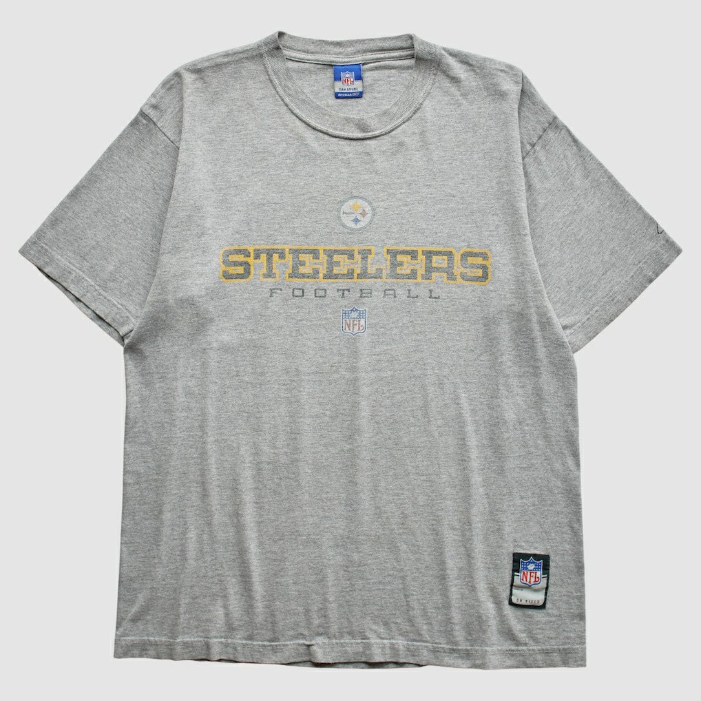 Fanatics Pittsburgh Steelers Reebok 2000s T-Shirt Gray Vintage