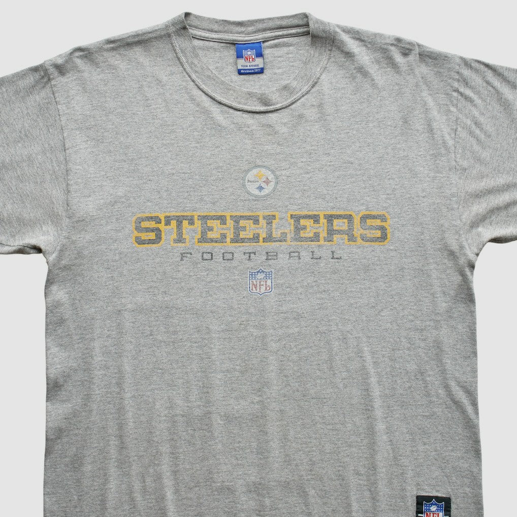Fanatics Pittsburgh Steelers Reebok 2000s T-Shirt Gray Vintage
