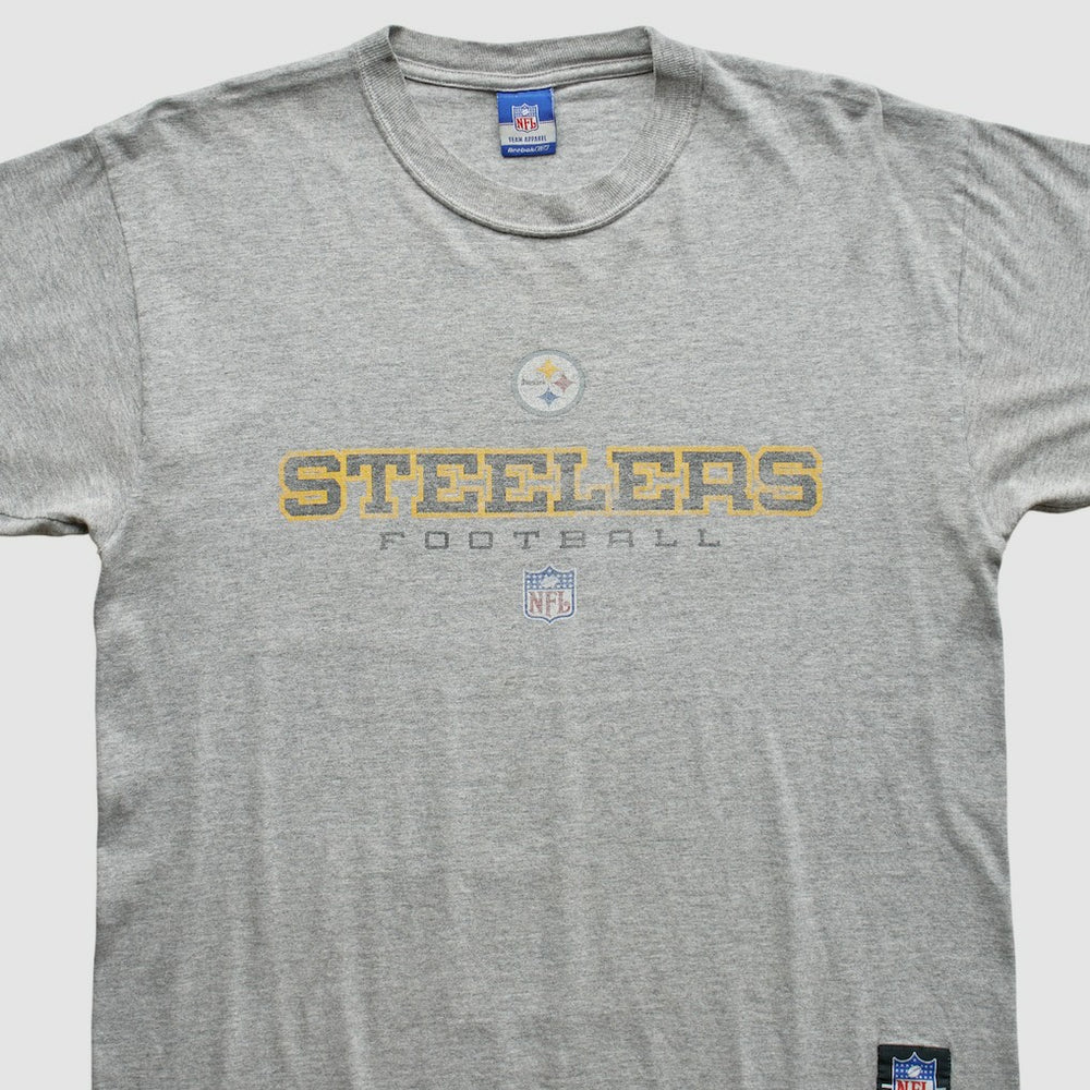 Fanatics Pittsburgh Steelers Reebok 2000s T-Shirt Gray Vintage