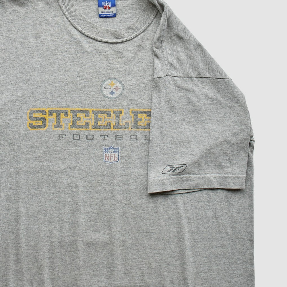 Fanatics Pittsburgh Steelers Reebok 2000s T-Shirt Gray Vintage
