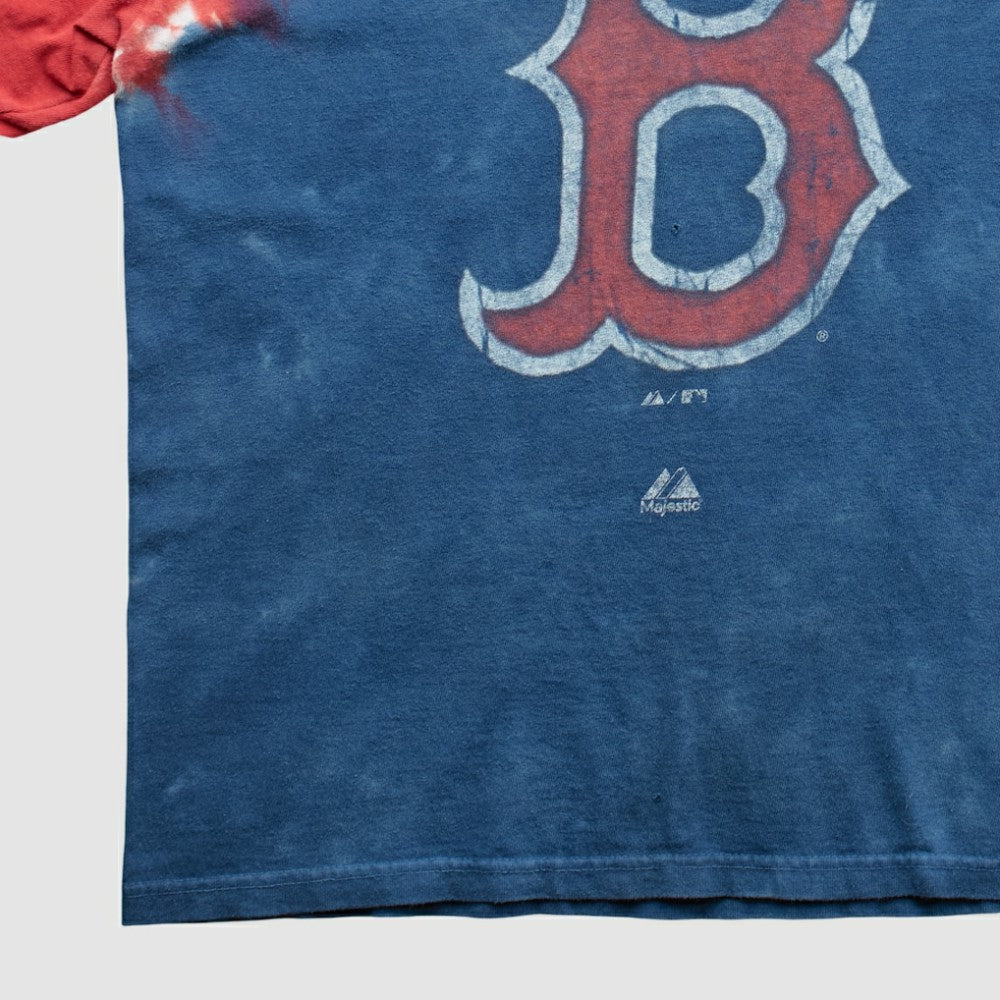 Boston Red Sox Majestic 2000s T-Shirt - Blue - Vintage - Fanatics Sale
