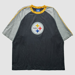 Fanatics Pittsburgh Steelers Reebok 2000s T-Shirt Black Vintage