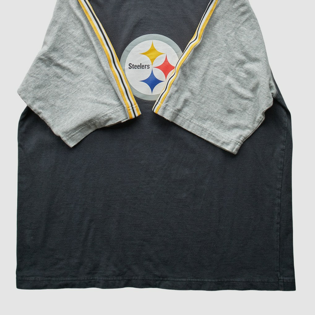 Fanatics Pittsburgh Steelers Reebok 2000s T-Shirt Black Vintage