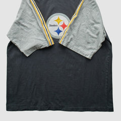 Fanatics Pittsburgh Steelers Reebok 2000s T-Shirt Black Vintage