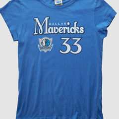 Dallas Mavericks 2003 T-Shirt for sale Blue Vintage | Vintage Near Me
