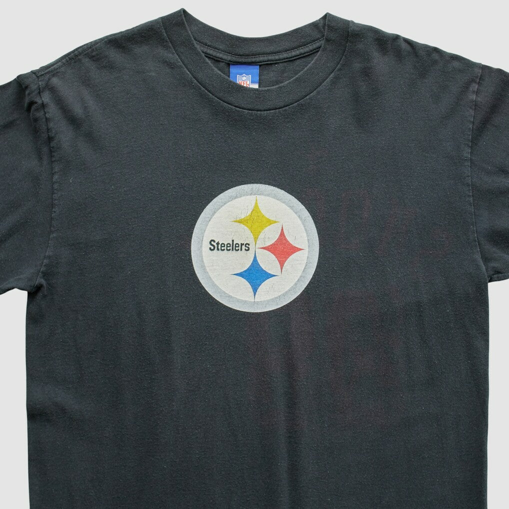 Fanatics Pittsburgh Steelers Reebok 2000s T-Shirt Black Vintage