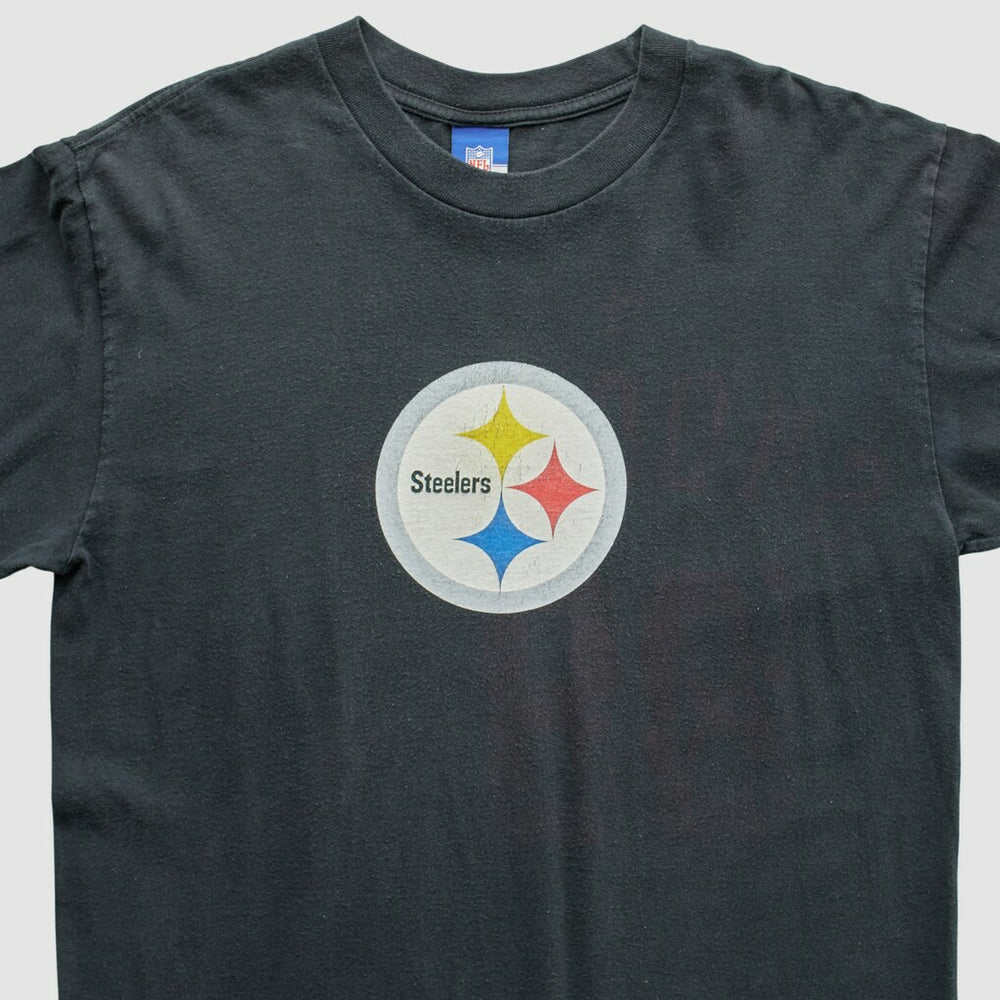 Fanatics Pittsburgh Steelers Reebok 2000s T-Shirt Black Vintage