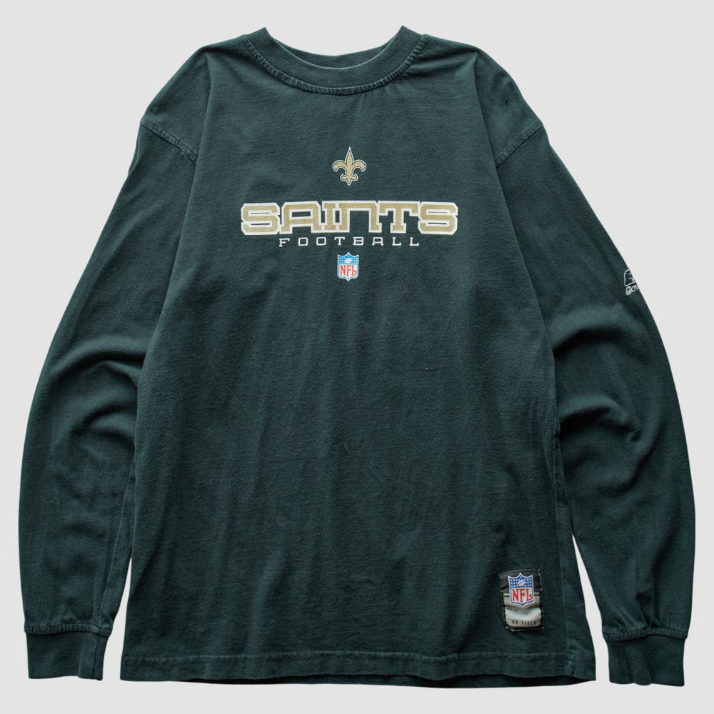 Fanatics New Orleans Saints Reebok 2000s Sweatshirt Black Vintage