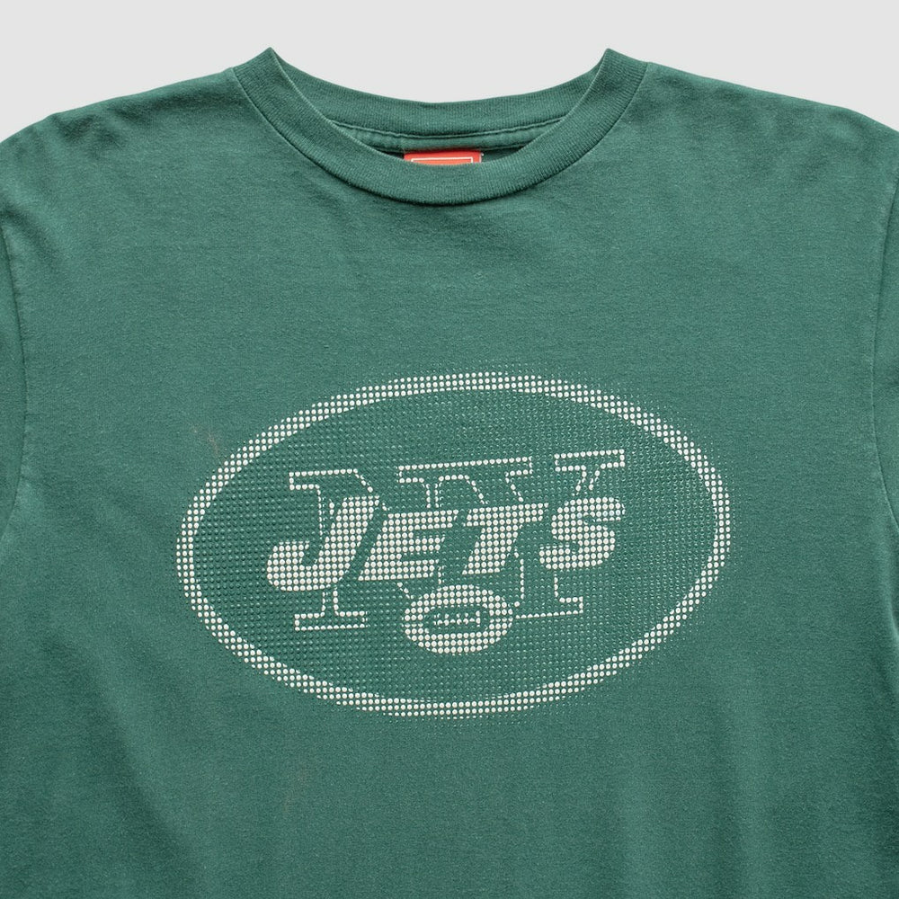 Fanatics New York Jets NFL 2000s Long Sleeve T-Shirt Green Vintage