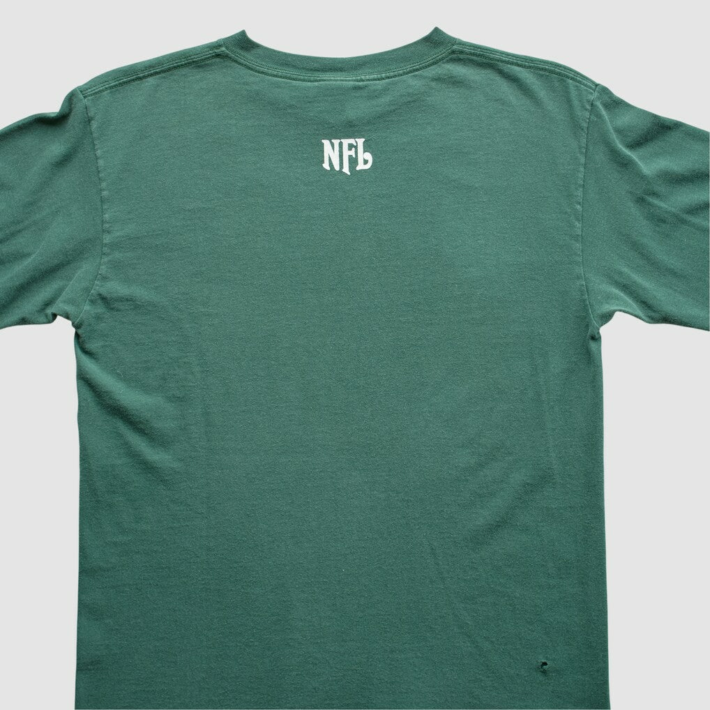 Fanatics New York Jets NFL 2000s Long Sleeve T-Shirt Green Vintage