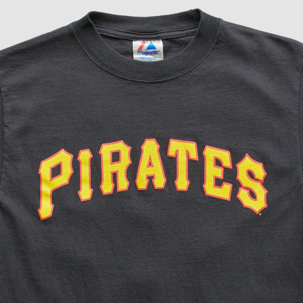 Pittsburgh Pirates Majestic 2000s T-Shirt - Black - XXVintage - Fanatics Sale
