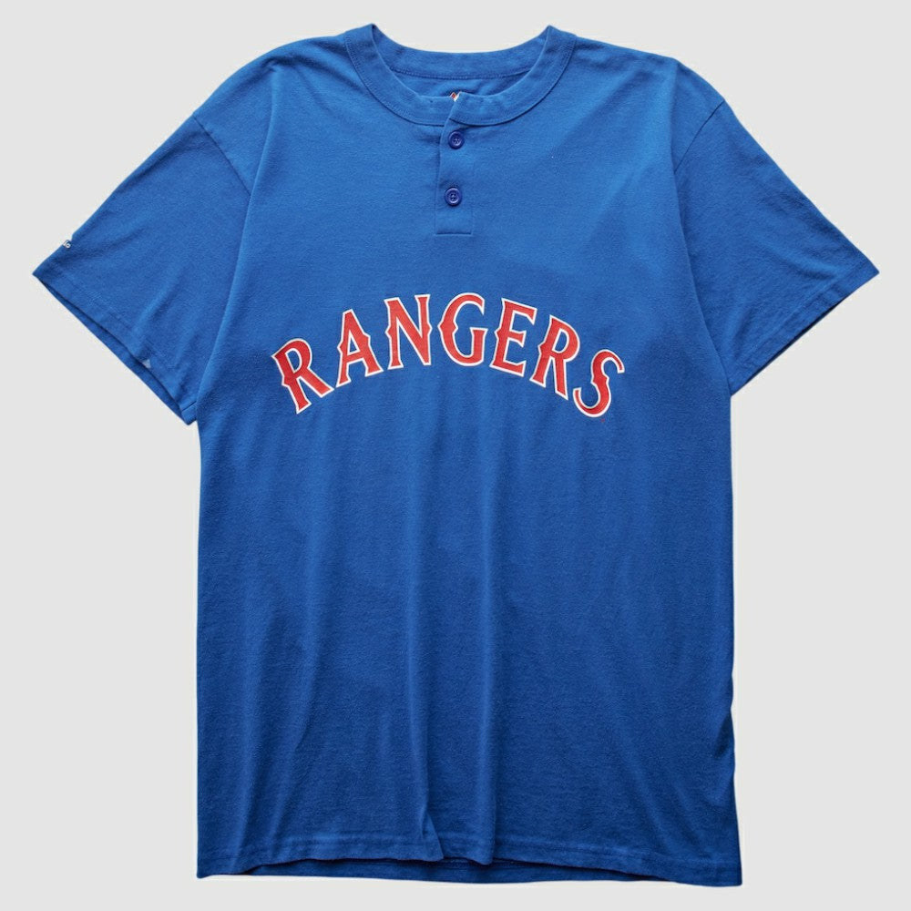 Texas Rangers Majestic 2000s T-Shirt - Blue - Vintage - Fanatics Lifestyle