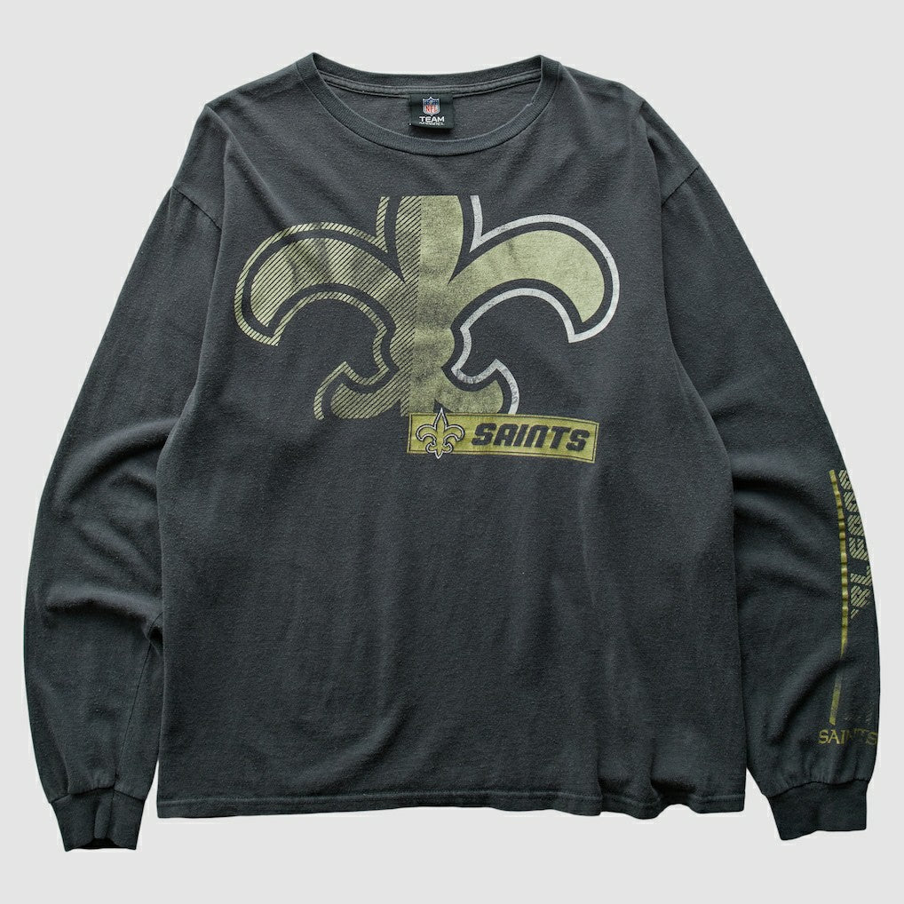 Fanatics New Orleans Saints NFL 2010s T-Shirt Black Vintage