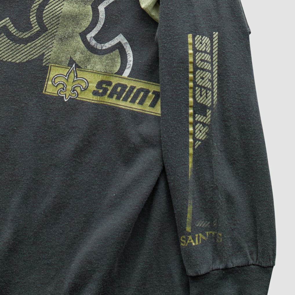 Fanatics New Orleans Saints NFL 2010s T-Shirt Black Vintage