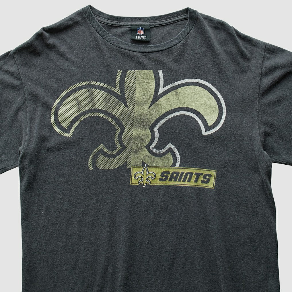 Fanatics New Orleans Saints NFL 2010s T-Shirt Black Vintage