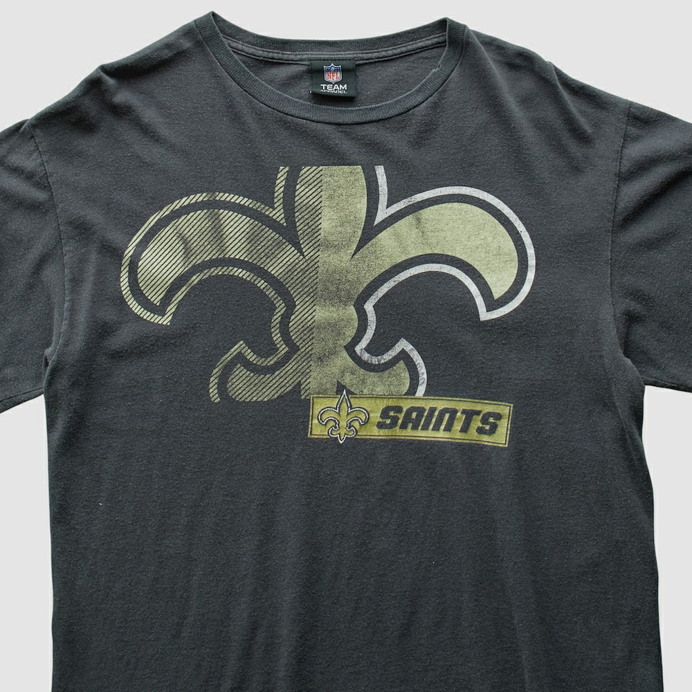 Fanatics New Orleans Saints NFL 2010s T-Shirt Black Vintage