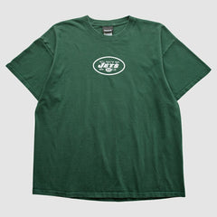 Fanatics New York Jets Reebok 2009 T-Shirt Green Vintage