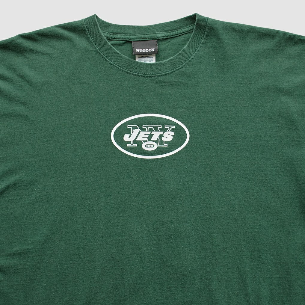 Fanatics New York Jets Reebok 2009 T-Shirt Green Vintage