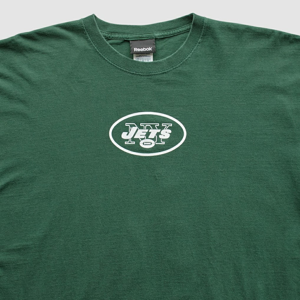 Fanatics New York Jets Reebok 2009 T-Shirt Green Vintage
