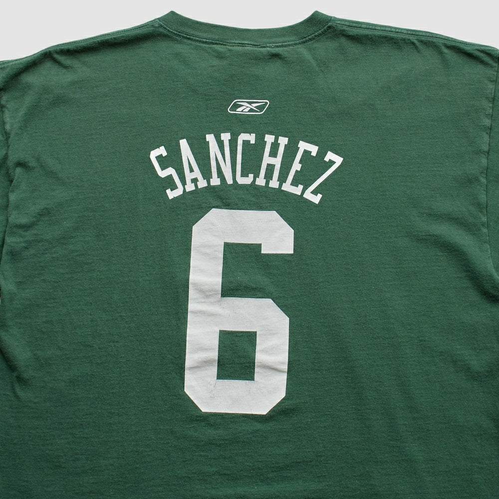 Fanatics New York Jets Reebok 2009 T-Shirt Green Vintage