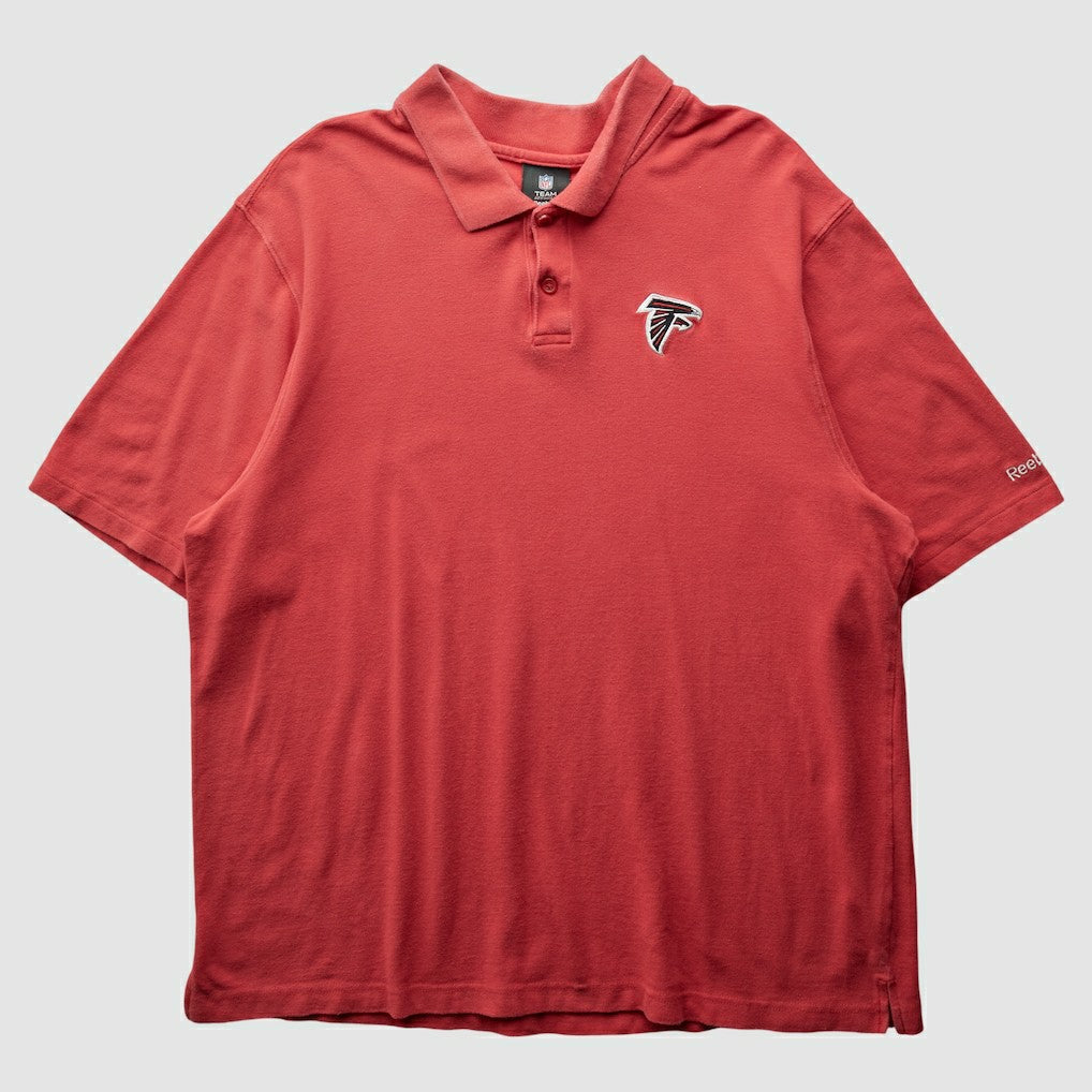 Fanatics Atlanta Falcons Reebok 2010s Polo Red Vintage
