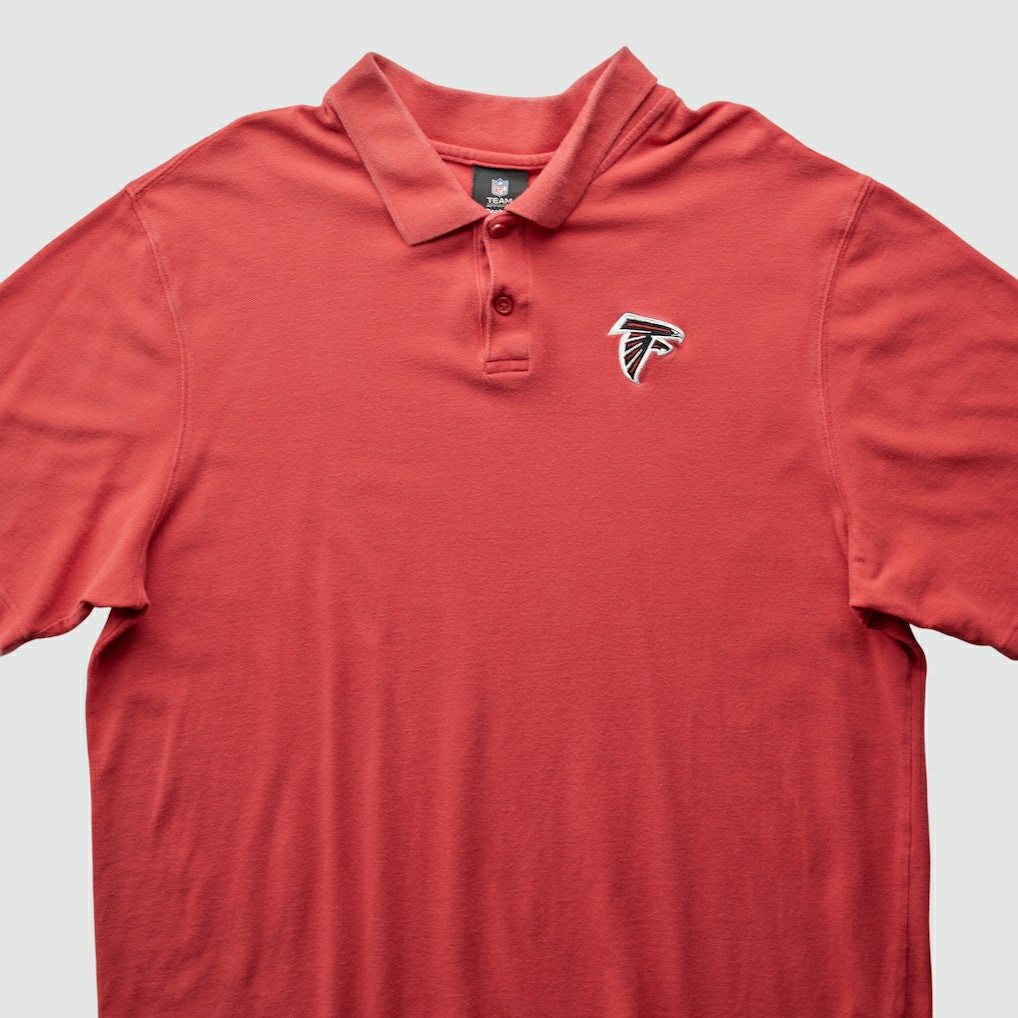 Fanatics Atlanta Falcons Reebok 2010s Polo Red Vintage