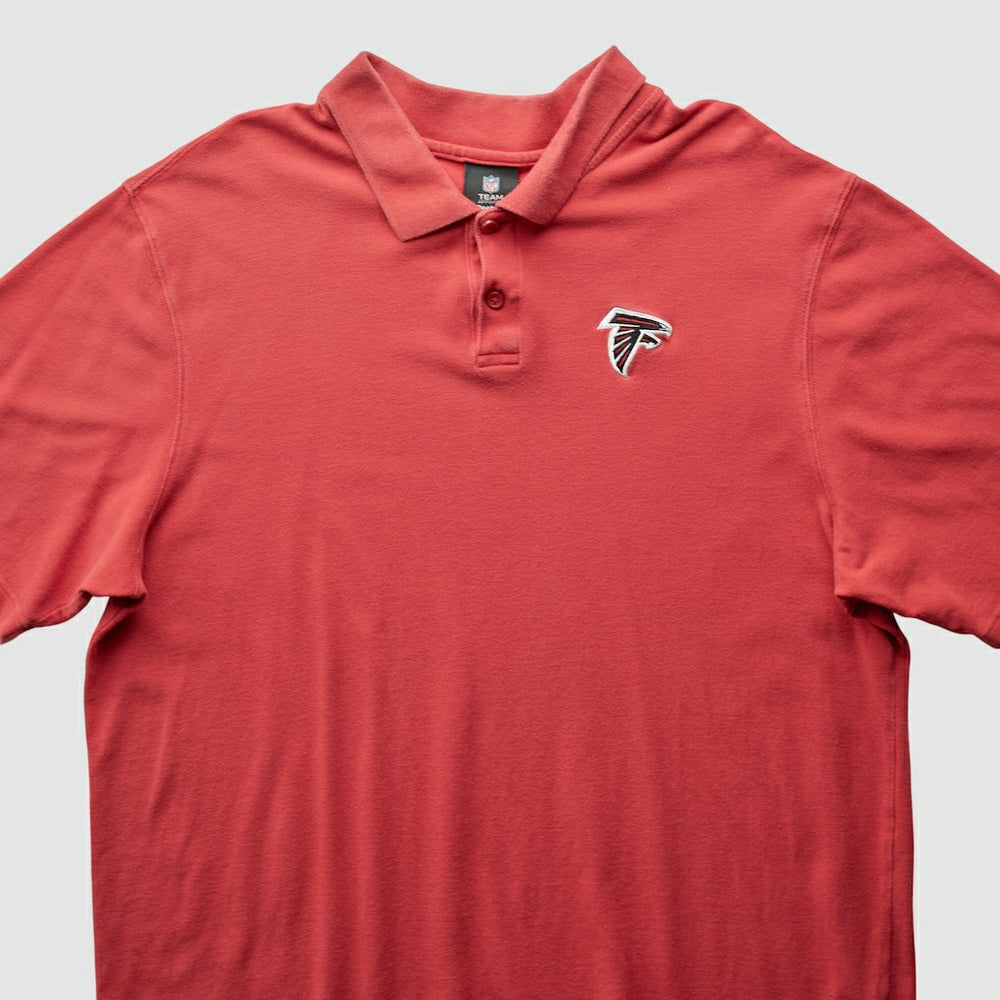 Fanatics Atlanta Falcons Reebok 2010s Polo Red Vintage