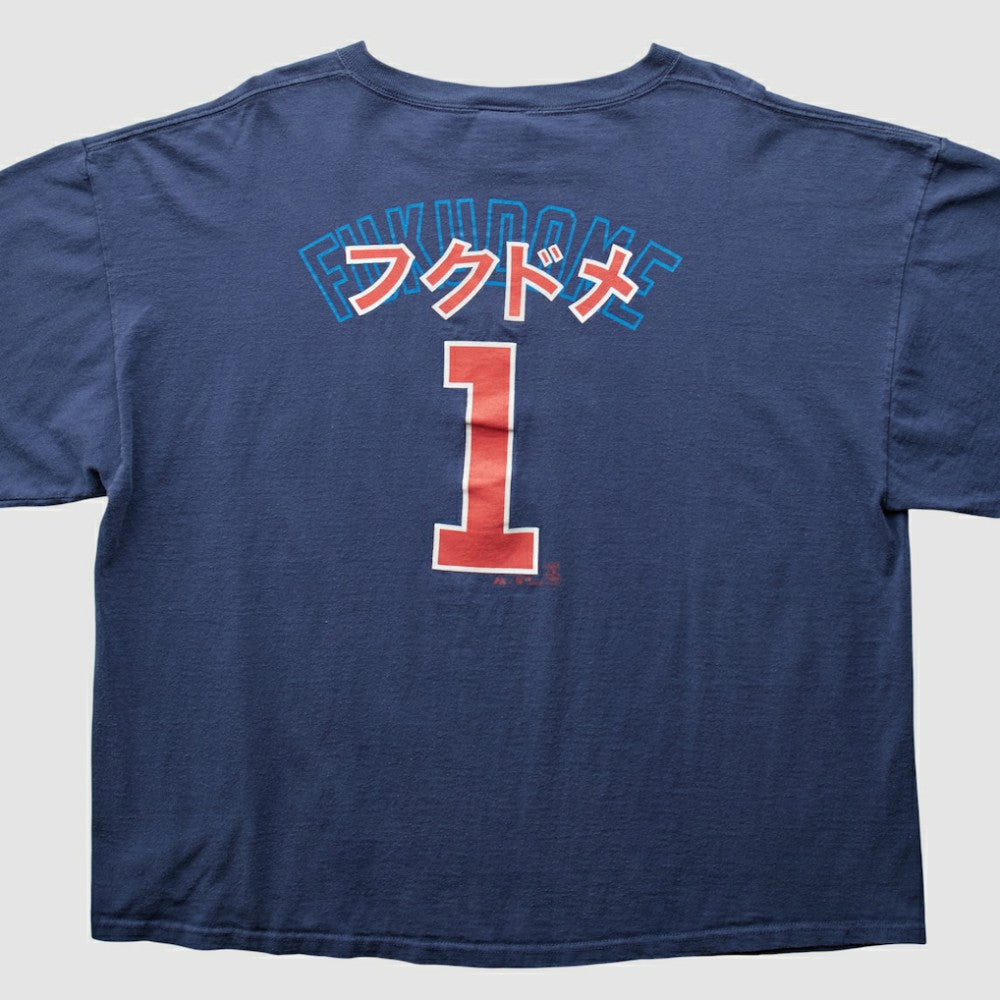 Chicago Cubs Majestic 2000s T-Shirt - Navy - 2XVintage - Fanatics Lifestyle