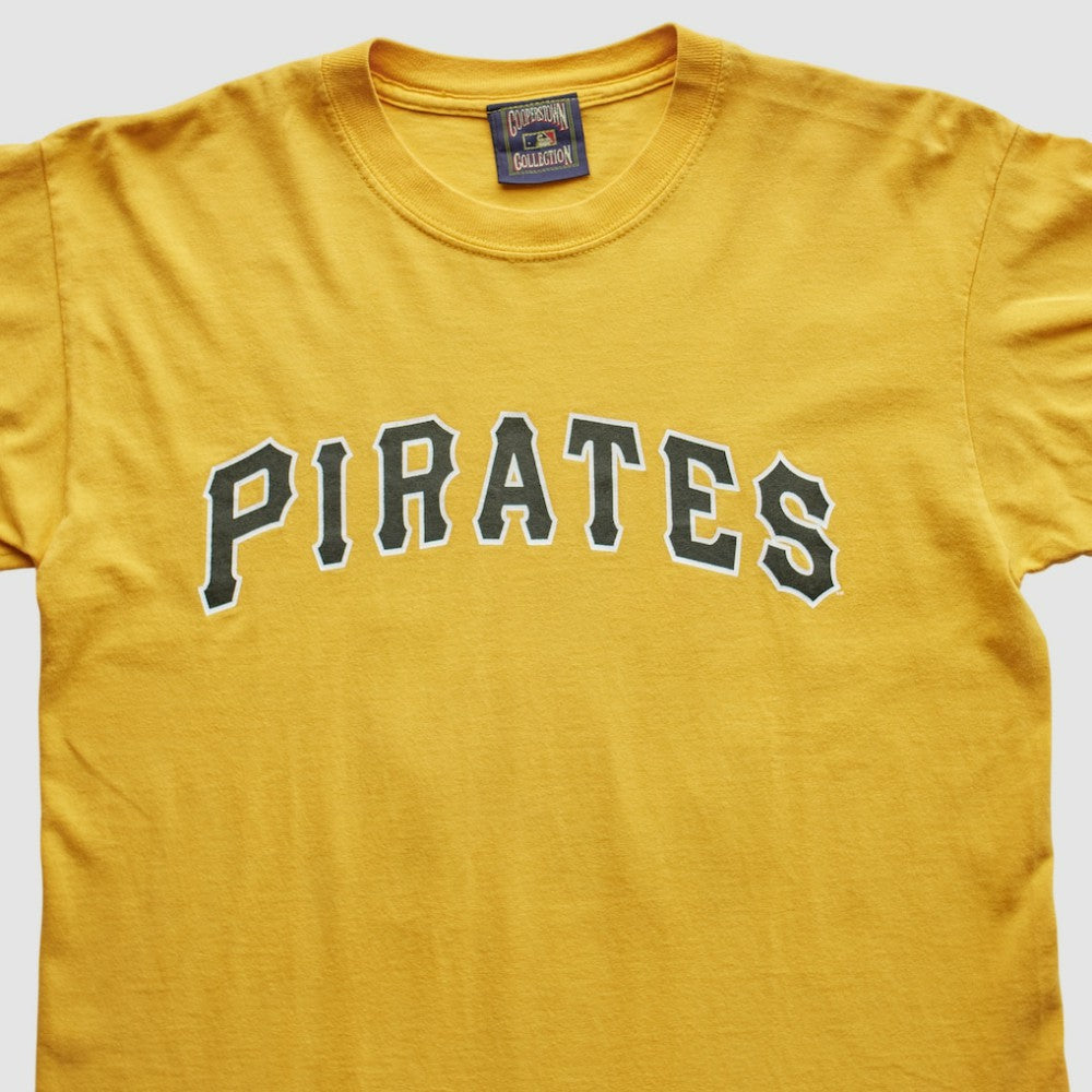 Pittsburgh Pirates Cooperstown Collection 2000s T-Shirt - Yellow - Vintage - Fanatics Discount