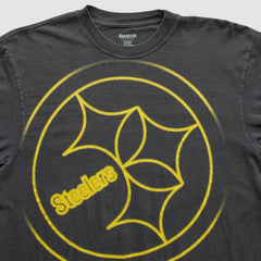 Fanatics Pittsburgh Steelers Reebok 2000s T-Shirt Black Vintage