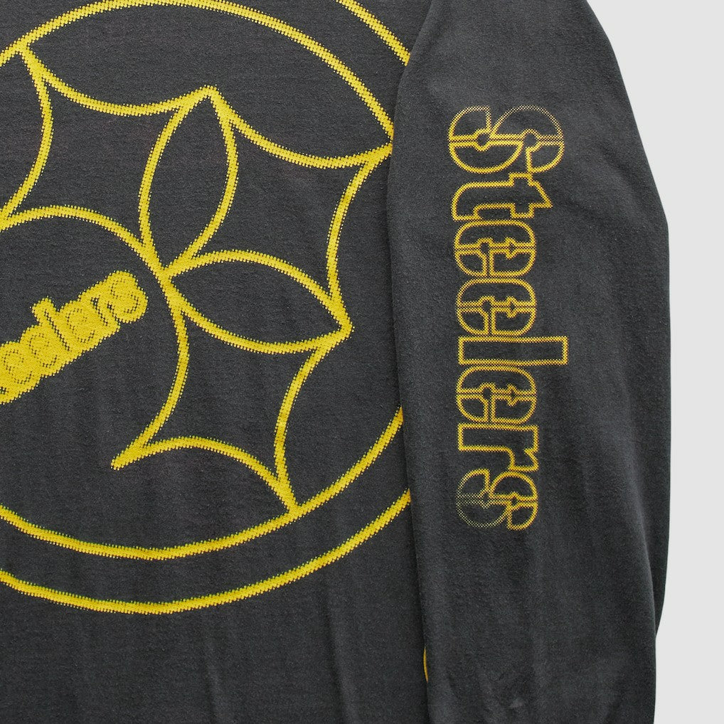 Fanatics Pittsburgh Steelers Reebok 2000s T-Shirt Black Vintage