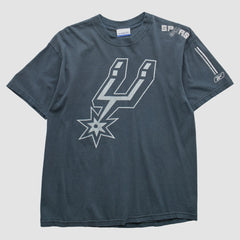 San Antonio Spurs Reebok 2000s T-Shirt Blue Vintage | Vintage Near Me