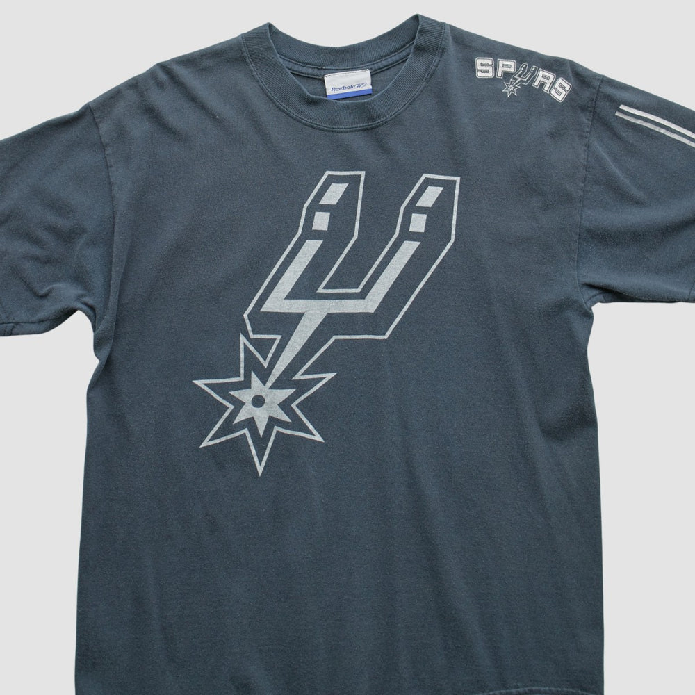 San Antonio Spurs Reebok 2000s T-Shirt Blue Vintage | Vintage Near Me