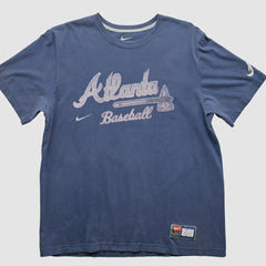 Atlanta Braves Nike 2010s T-Shirt - Blue - Vintage - Nike on Sale