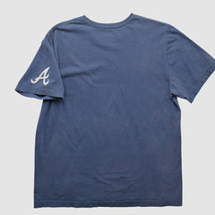Atlanta Braves Nike 2010s T-Shirt - Blue - Vintage - Nike on Sale