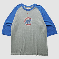Chicago Cubs Nike 2000s T-Shirt - Gray - Vintage - Nike Lifestyle