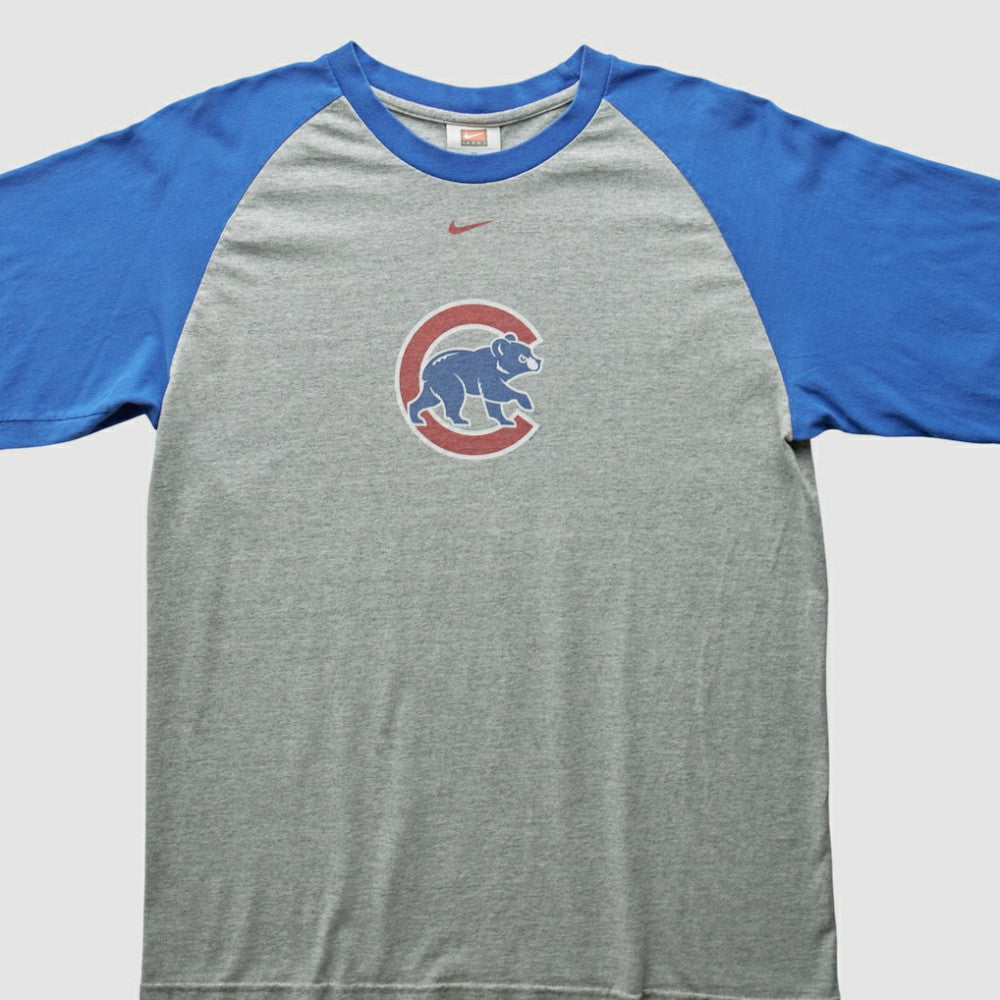 Chicago Cubs Nike 2000s T-Shirt - Gray - Vintage - Nike Lifestyle