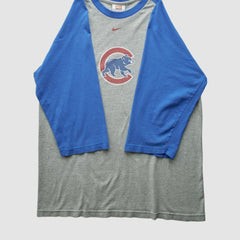 Chicago Cubs Nike 2000s T-Shirt - Gray - Vintage - Nike Lifestyle
