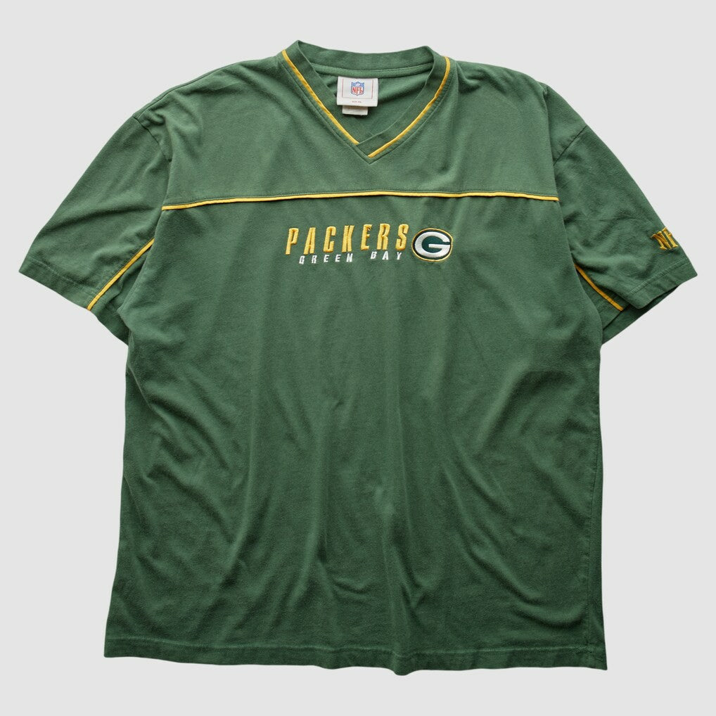 Fanatics Green Bay Packers NFL 2000s T-Shirt Green Vintage