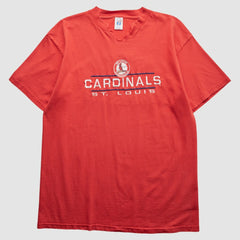 St. Louis Cardinals Logo 7 90s T-Shirt - Red - Vintage - Fanatics Online